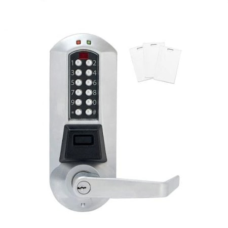 Dormakaba Kaba: Eplex: E5700, Cylindrical, Key In Lever, AMS (PROX Lock) KABA-E5731XSWL62641